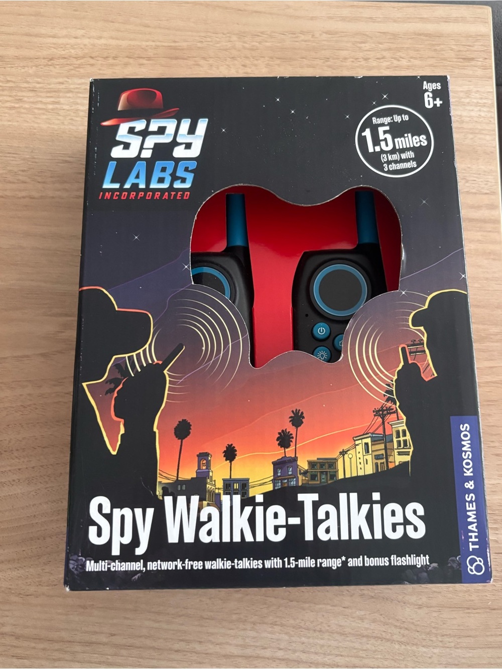 Spy Labs Spy Walkie-Talkies -New in Box
